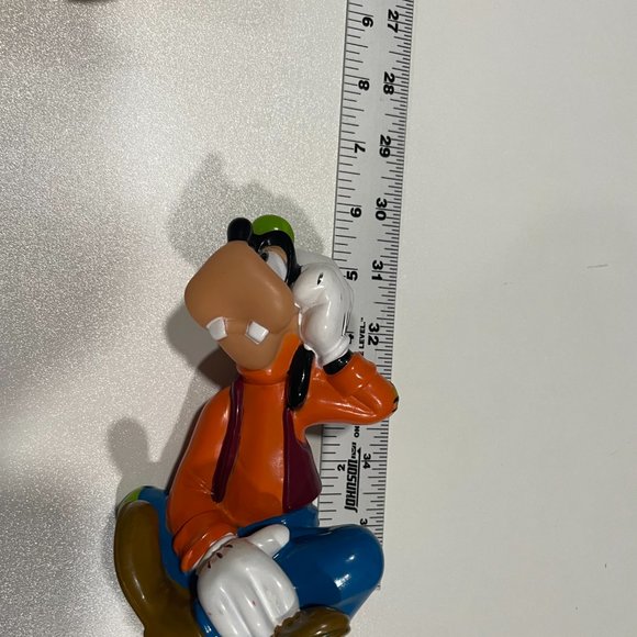 4 Piece Disney Play Bathtime Toys Donald Goofy Mickey Pluto Vintage Toys 7" - Picture 9 of 9